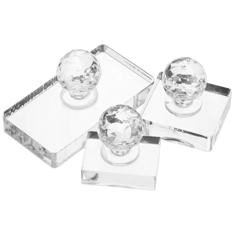 3-Piece Makeup Powder Press Tool Set for Eyeshadow Blush Highlighter