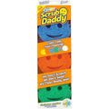 3-Pack Scratch-Free Kitchen Sponges Set for Dishwashing & Household Cleaning
