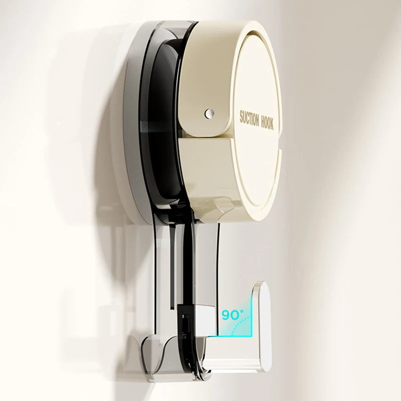 Strong Vacuum Suction Hooks No-Drill Adhesive for Bathroom Kitchen Door