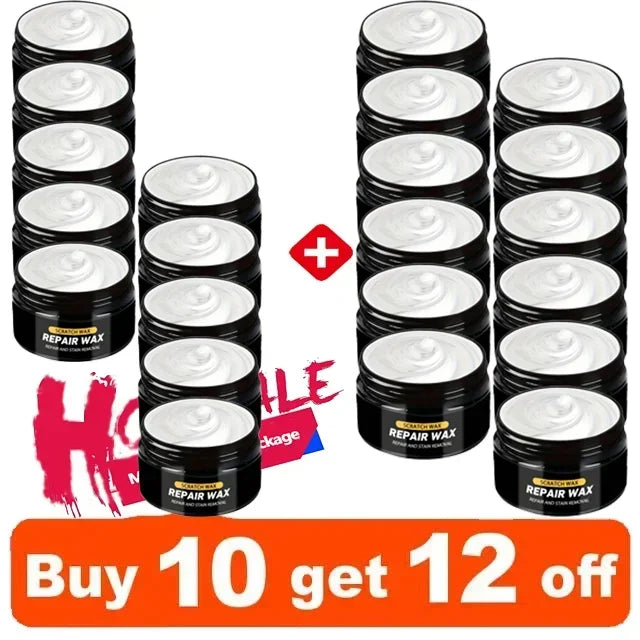 Auto Wheel Scratch Repair Wax for Car Paint Protection - Multiple Color Options