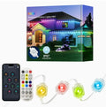 Outdoor Smart Waterproof LED String Lights - App Control, Music Sync, Eaves & Roof Decor
