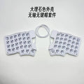 Split Mechanical Keyboard Kit - Hot Swappable, Programmable, Ergonomic 54-Key Layout