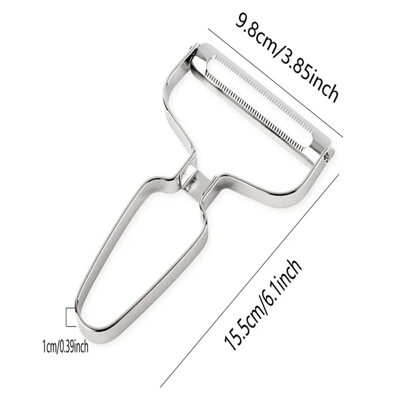 Stainless Steel Vegetable & Fruit Peeler Kitchen Tool - Multiple Colors