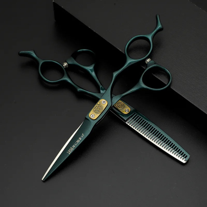 Professional Hair Clippers with Dual Tone Black and Gold Handle - Multiple Colors