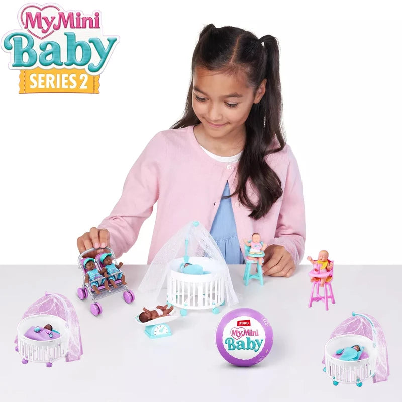 Miniature Mystery Doll Capsule Set - Collectible Toys for Kids
