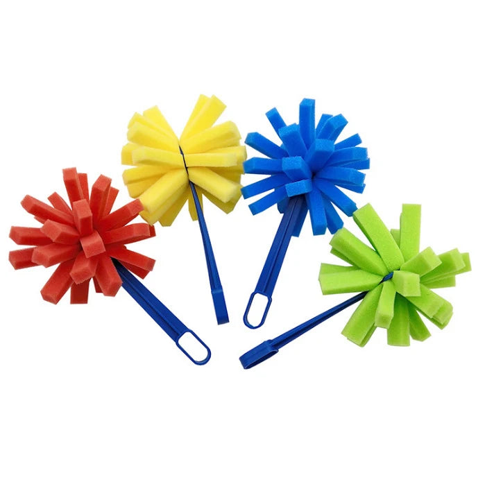 Kids Art & Craft Painting Kit with Sponge Stamp Brushes for Toddler Creativity