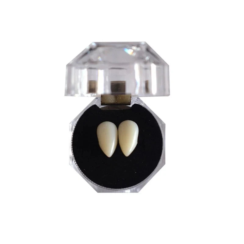 Halloween Vampire Teeth Fangs Dentures Props - Fake Teeth for Costumes & Parties
