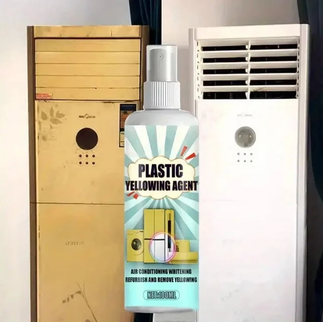 Multi-Surface Plastic Whitener Spray - Scratch-Free Vehicle & Home Appliance Cleaner