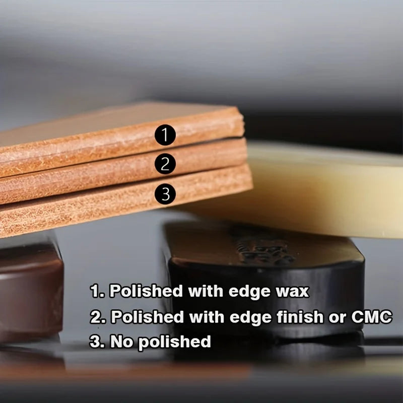 Leather Edge Wax for Polishing & Finishing - Edging Tool for Leatherwork