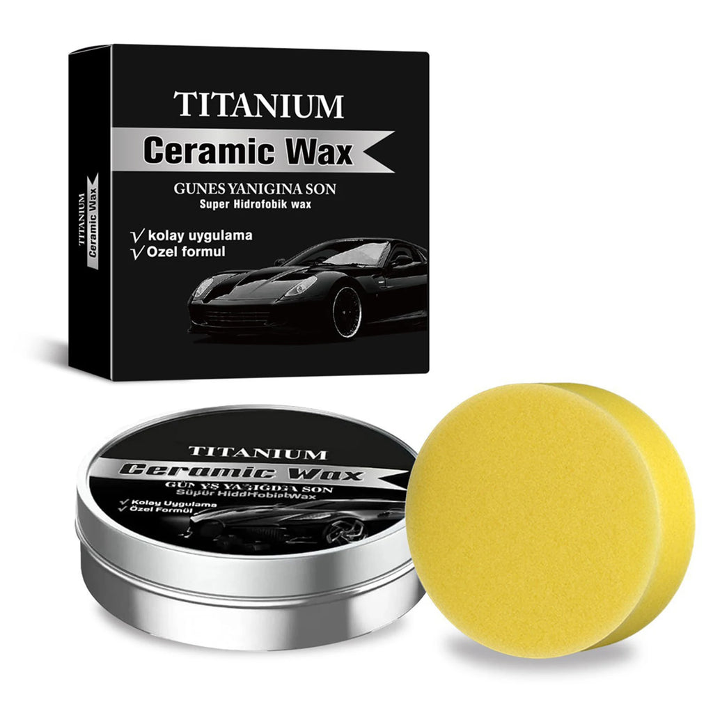 Ceramic Car Wax Cream 100g - Scratch Repair & Exterior Paint Protection