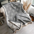 Luxury Ethnic Style Two-Sided Pashmina Scarf with Fringe - Soft Warm Winter Shawl
