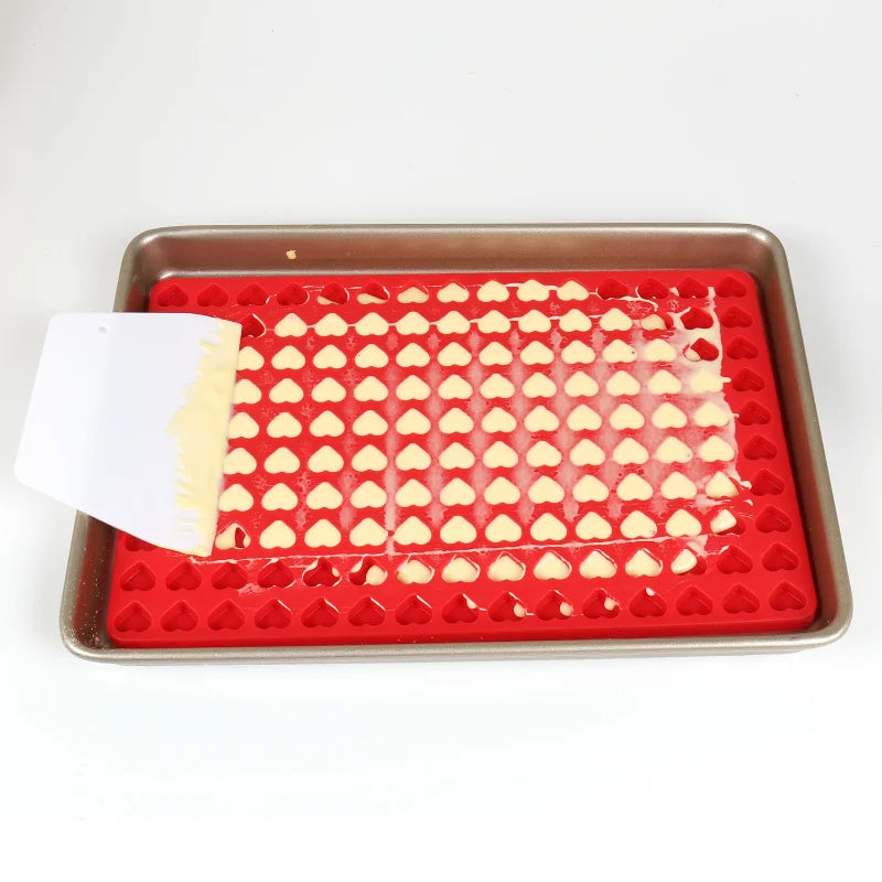 Multicavity Silicone Baking Mold for Candies, Cookies, Ice Cubes, and Snacks