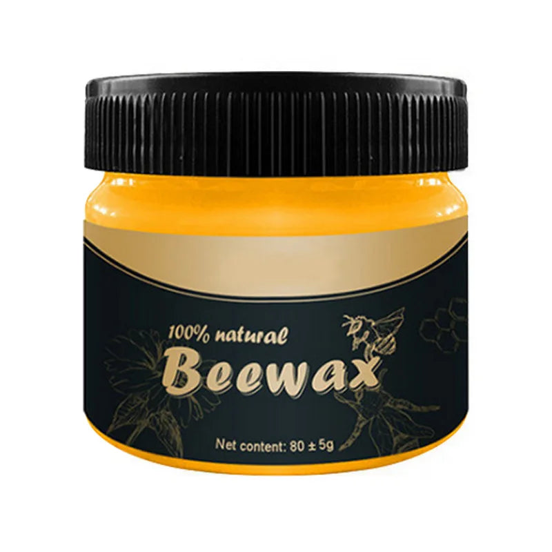 Wooden Furniture Beeswax Polish & Care Set - Natural Organic Wax for Repairs & Maintenance
