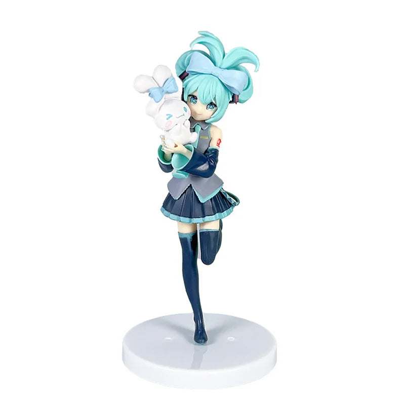 Anime Cat Ear Action Figure Collectible PVC Model Doll - 21CM