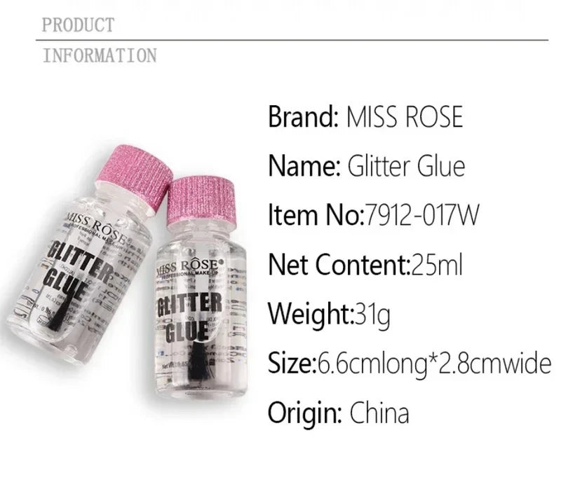 Loose Eyeshadow Primer Gel - Glitter Eye Shadow Fix & Waterproof Adhesive 0.85oz