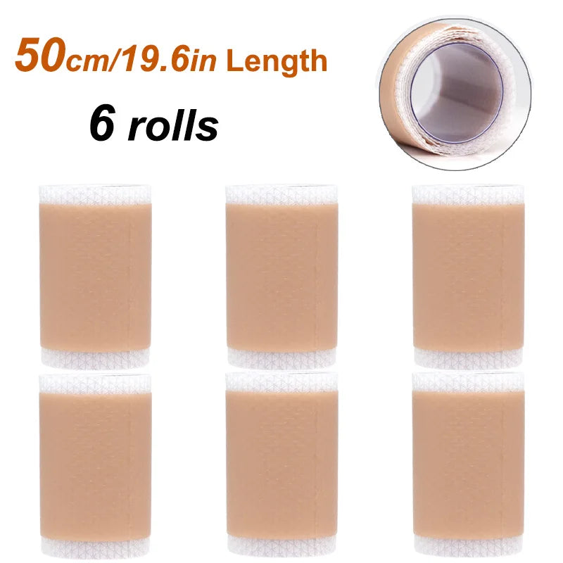 Silicone Scar Sheets Self-Adhesive Reusable Skin Care Tape - Multiple Colors