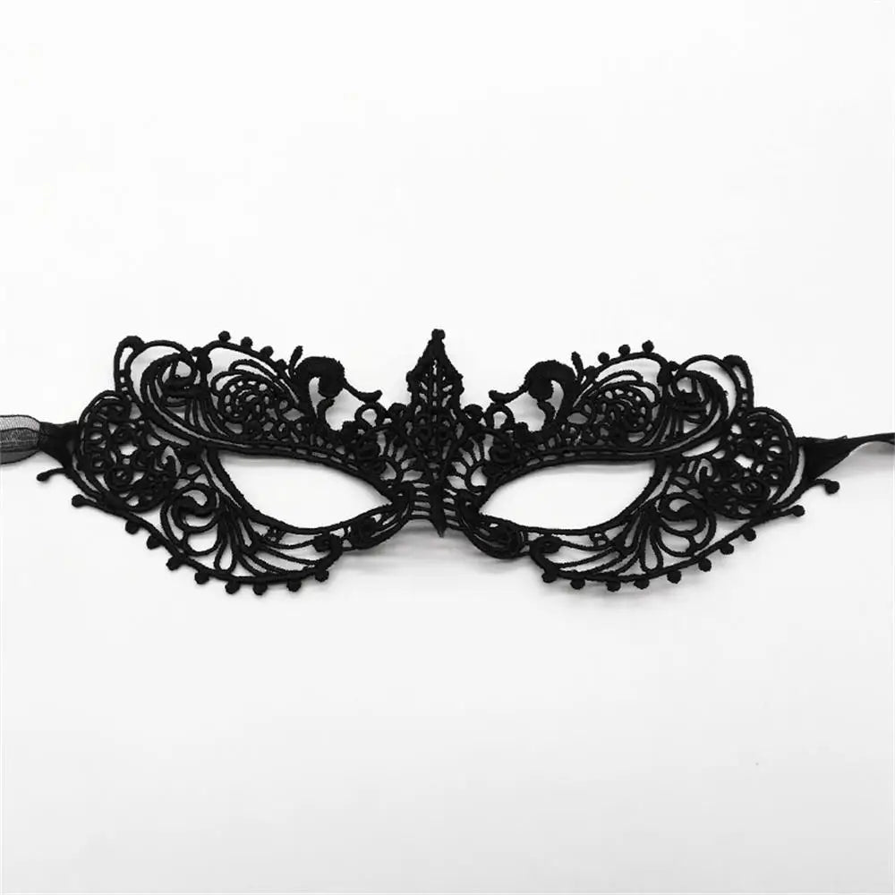 Lightweight Gradient Butterfly Masquerade Mask with Lace Hollow Design for Parties and Weddings