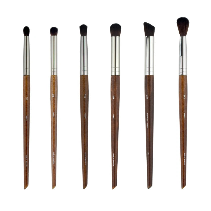 Makeup Brushes Set for Eyeshadow Concealer Crease Highlight Smudge - Synthetic Hair