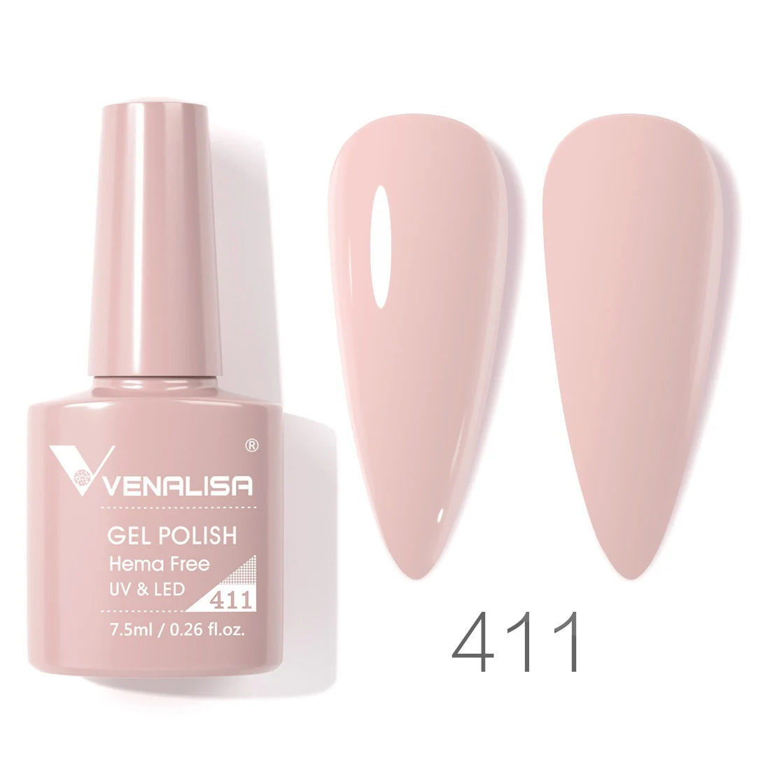 7.5ml Nail Gel Polish UV LED Soak-Off Semi-Permanent Glossy Top Coat