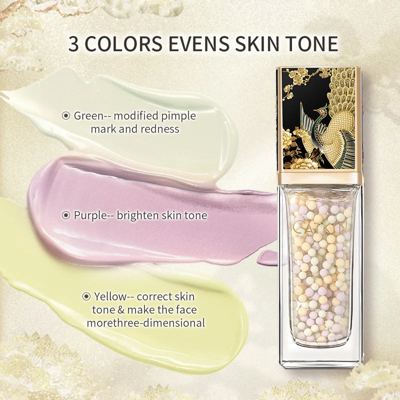 Luxurious Toning & Illuminating Primer for Makeup - Multi-Color Blend, Naturally Derived Ingredients