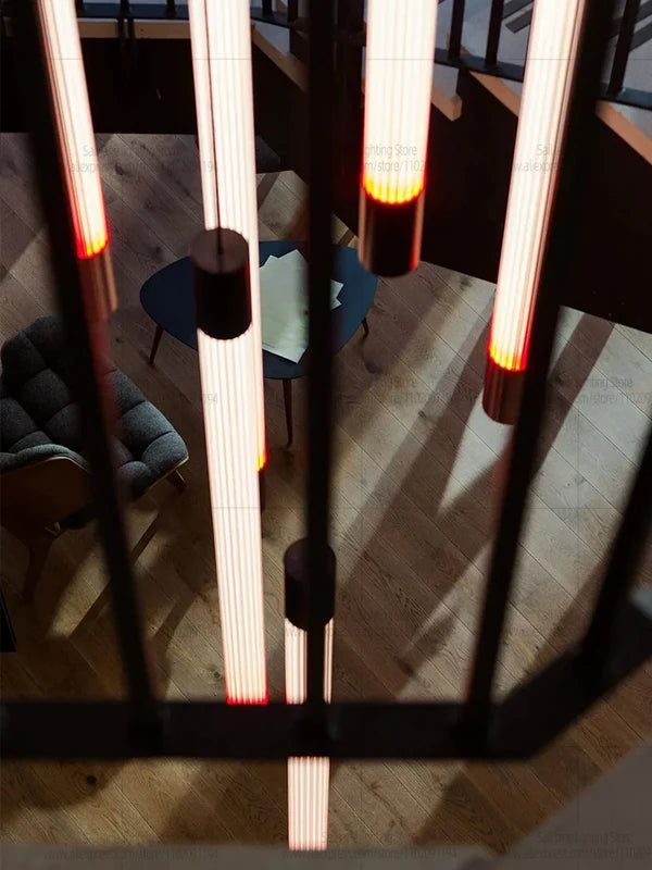Modern LED Pendant Light Fixture for Living Room & Bedroom - Luxury Chandelier