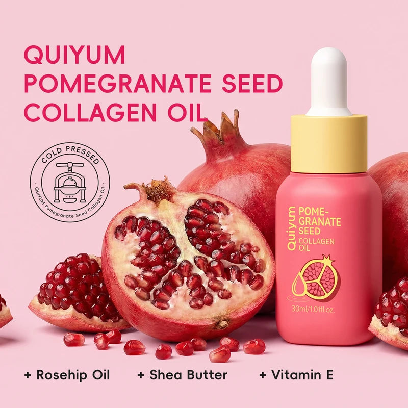 Pomegranate Seed Collagen Oil - Multi-Purpose Facial & Body Nourishing Oil 30ml