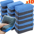 Car Microfiber Applicator Sponges for Waxing Polishing Cleaning - Reusable Soft Fabric Block Set