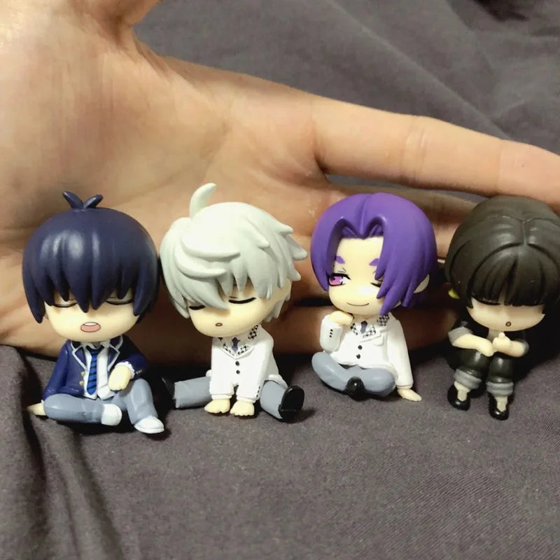 Anime Action Figures Set - Isagi Yoichi, Nagi Seishiro, Bachira, Meguru, Mikage, Reo - 4 Pack Collectible Toys