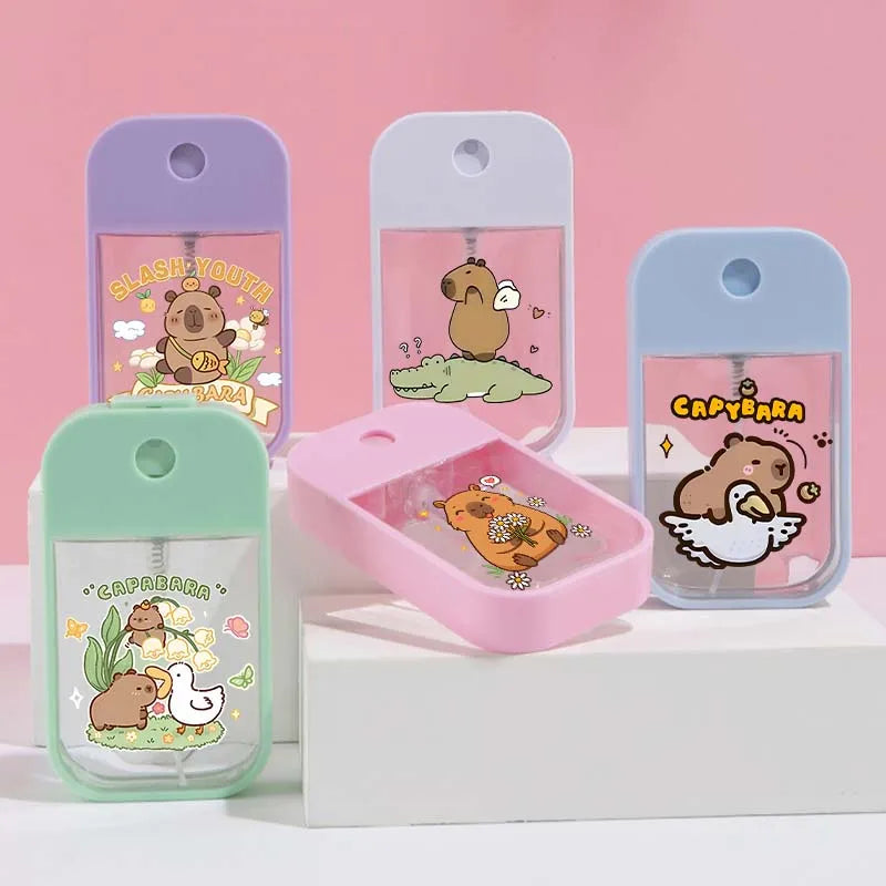 Creative Anime Style Water Spray Bottle - Portable Perfume Flask for Travel & Gifts