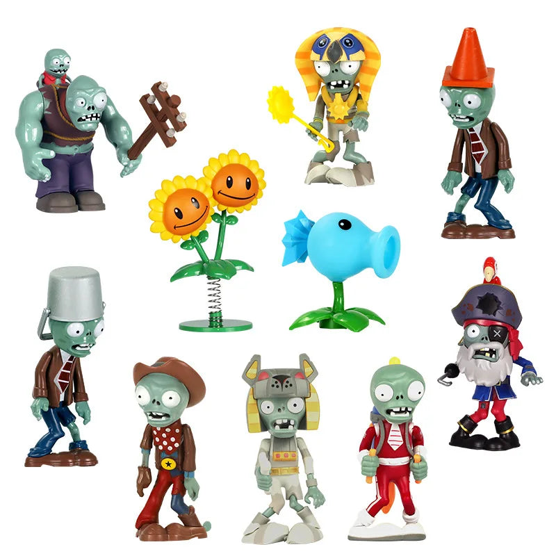 Plants vs Zombies Giant Zombie Model Toy Set - Action Figures for Kids and Collectors