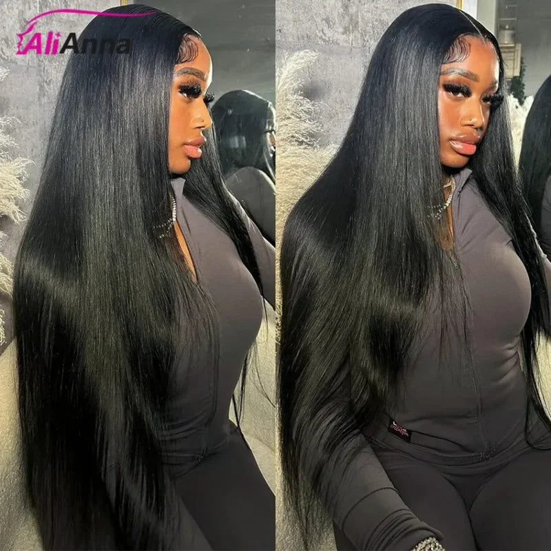 Human Hair Extensions Bundles - Brazilian Natural Black 10A Raw Hair Weave 20-40 Inch