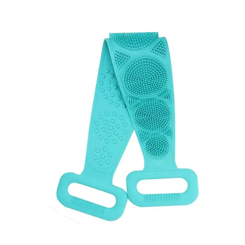 Silicone Body Shower Brush - Massage & Exfoliating Back Rubbing Tool