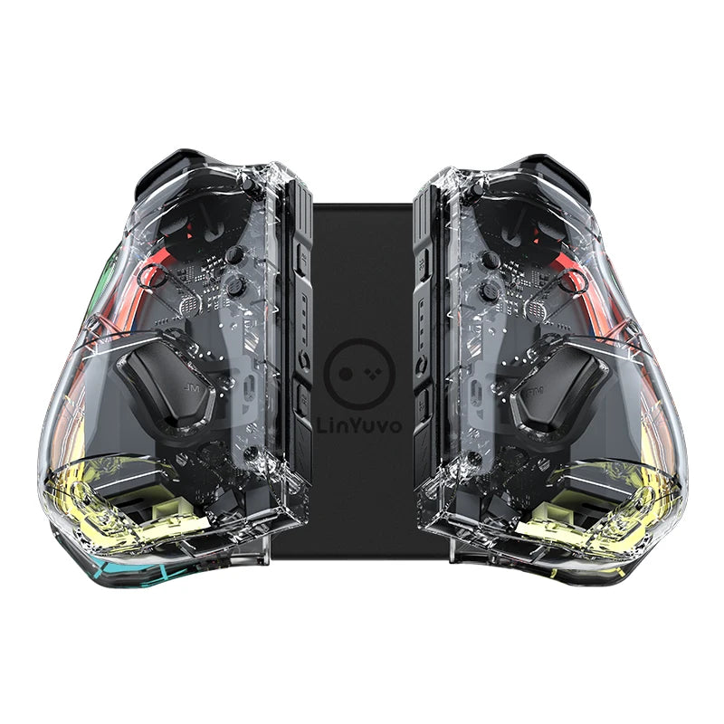 Wireless Gamepad for Switch OLED & Lite | Turbo & 8-Color LED