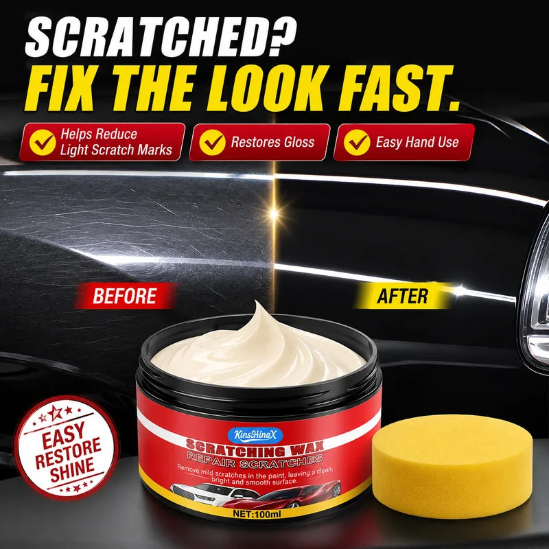 Car Scratch Remover & Body Polish Nano Ceramic Coating Wax - Paint Repair