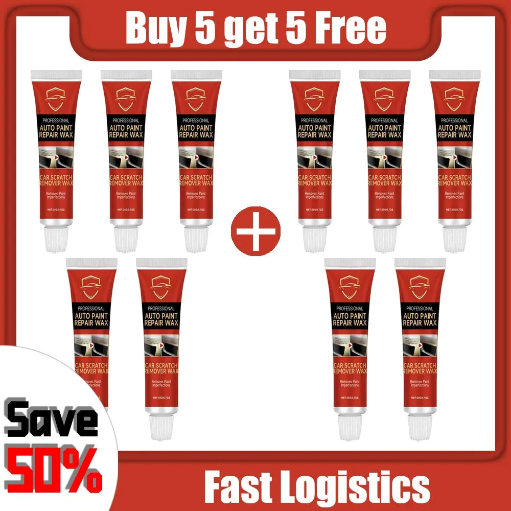 Car Scratch Remover Paint Care Kit - Auto Swirl & Scratch Repair Polishing Tool