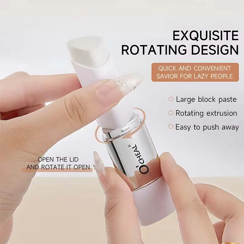 2-in-1 Temperature Changing Foundation Stick with Dual-Ended Applicator - Matte Face Makeup