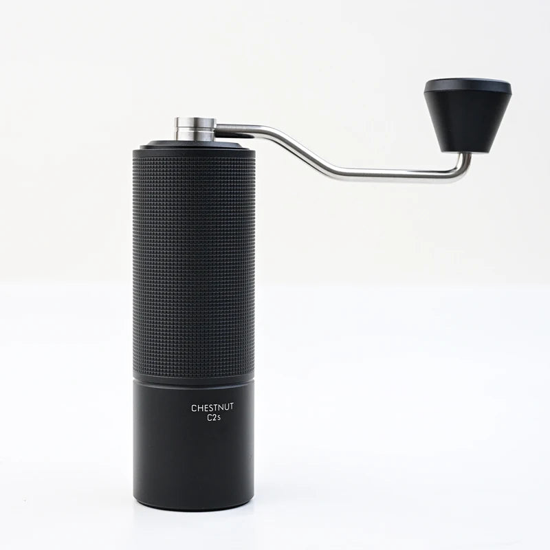 Portable Manual Coffee Grinder with Metal Body for Travel & Camping