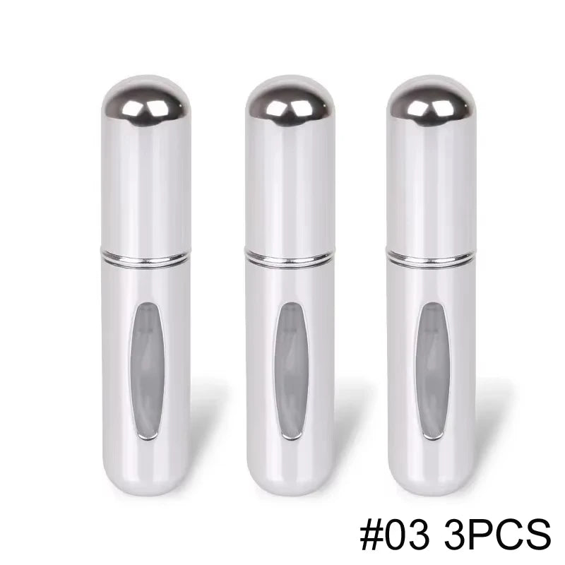 5ml Portable Refillable Spray Bottle - Travel Perfume Atomizer & Sample Container