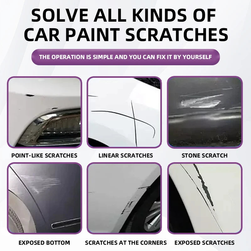 Car Scratch Remover Kit - Paint Care & Scratch Repair Polishing Tool