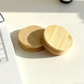 2pcs Wooden Makeup Mirror with Bamboo Frame - Stylish & Sturdy Vanity Mirrors