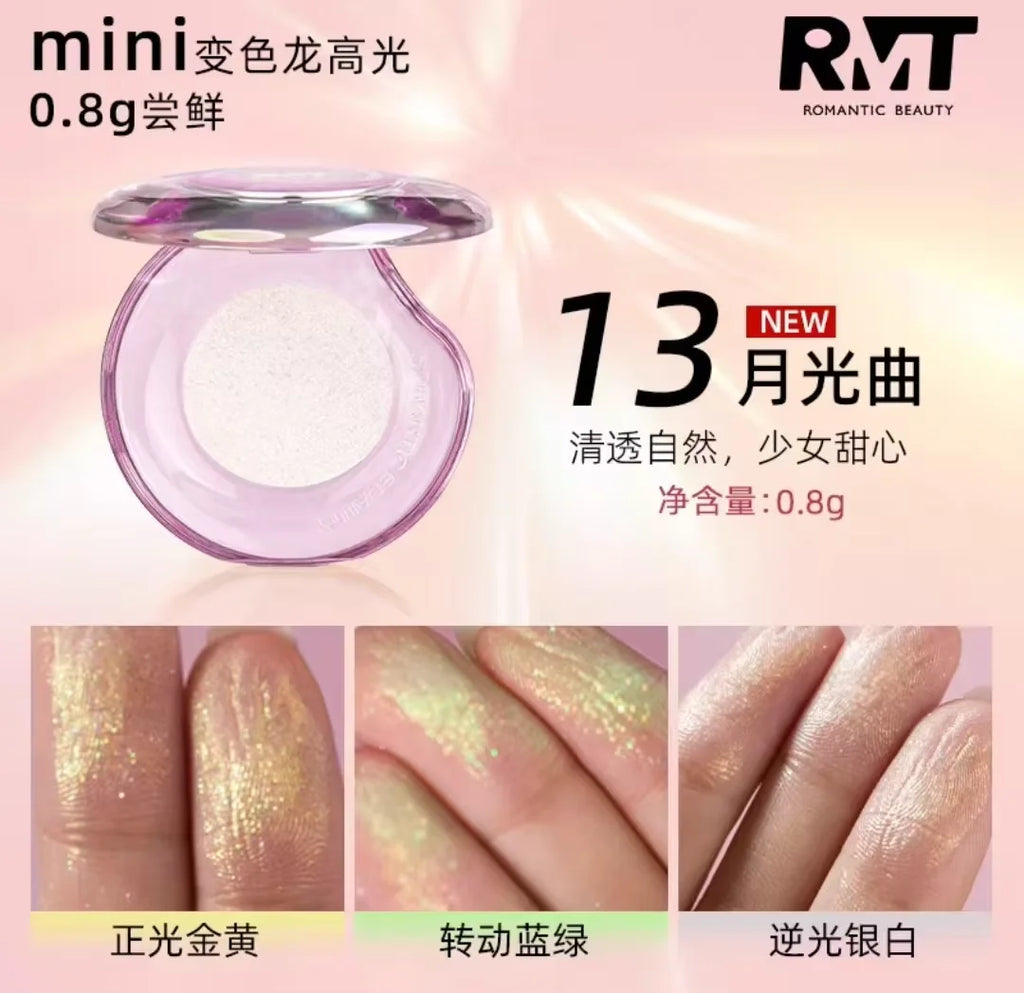 Chameleon Glitter Highlighter Powder - Multicolor Face & Body Makeup