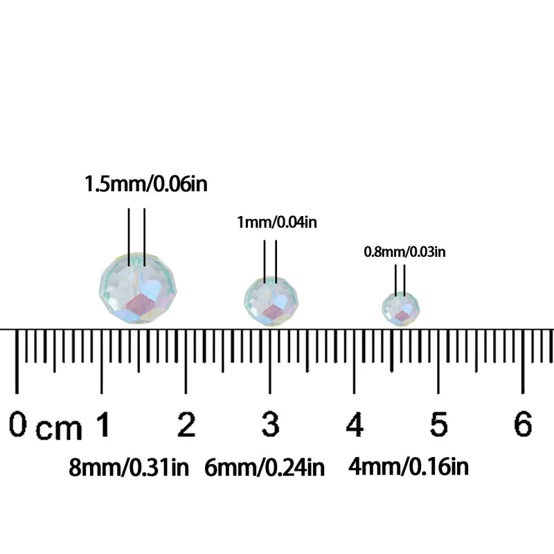 Austrian Crystal Beads 4mm 6mm 8mm Flat Round Spacer Loose Beads for Jewelry Making