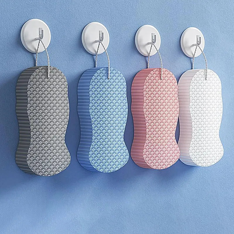 Exfoliating Bath Sponge Loofah for Body Skin Cleansing - Soft Reusable PVA Scrubber