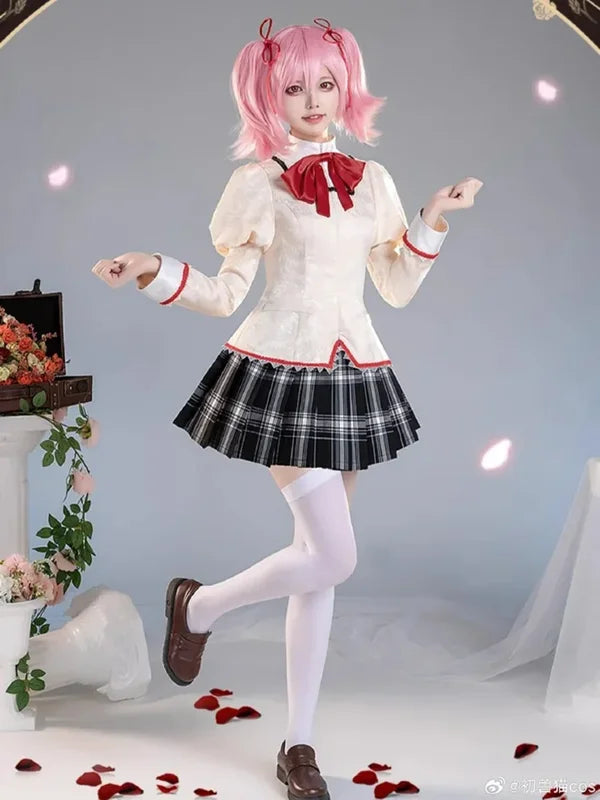 Halloween Cosplay Costume Anime Girl Outfit School Uniform Dress Roleplay