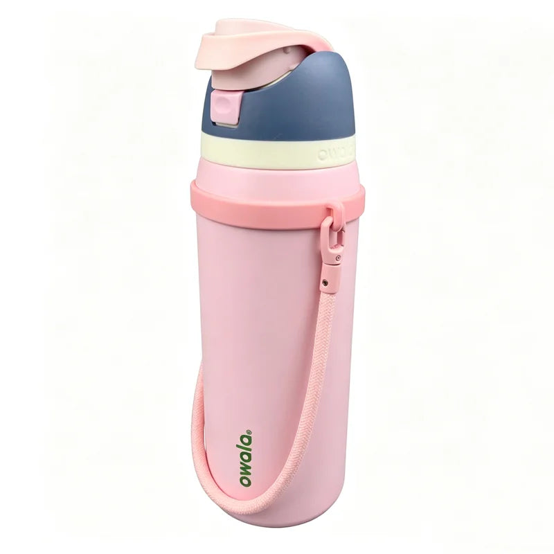 Water Bottle Handle Strap Silicone Cup Carrier for Camping Hiking Outdoor Sports