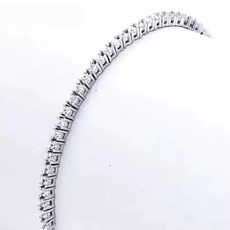 Geometric Square Zircon Bracelet for Women Men - Stainless Steel Jewelry Gift
