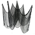 Halloween Black Gauze Cloth 72x186cm Creepy Web Netting for Party Decor