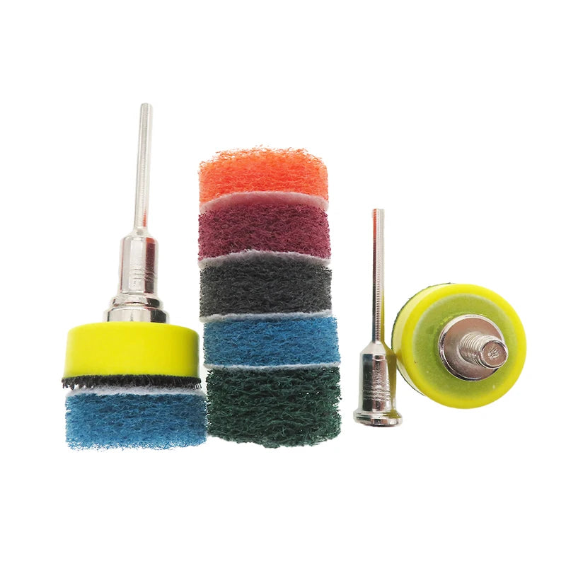 54Pcs Scouring Pads and Sanding Pads Set for Grinding and Polishing