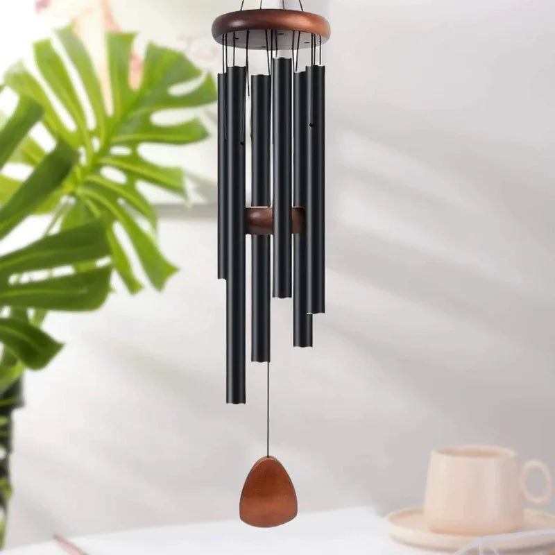 Retro Aluminum Tube Wind Chime Outdoor Decor Pendant Bell for Garden Patio