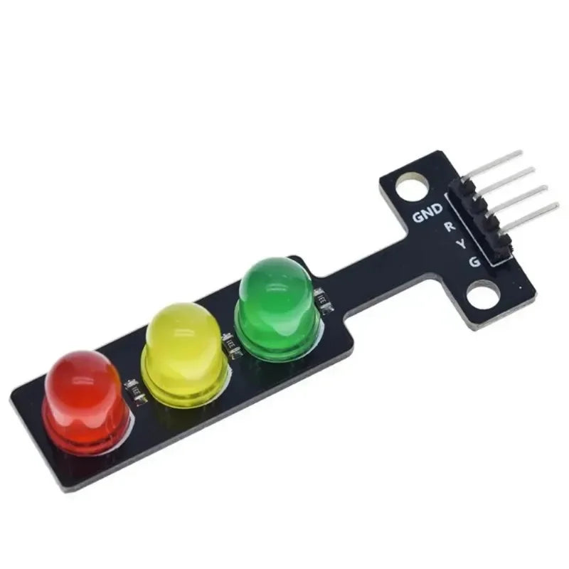 5V Traffic Light LED Display Module for Arduino - Red, Yellow, Green RGB Traffic Signal System